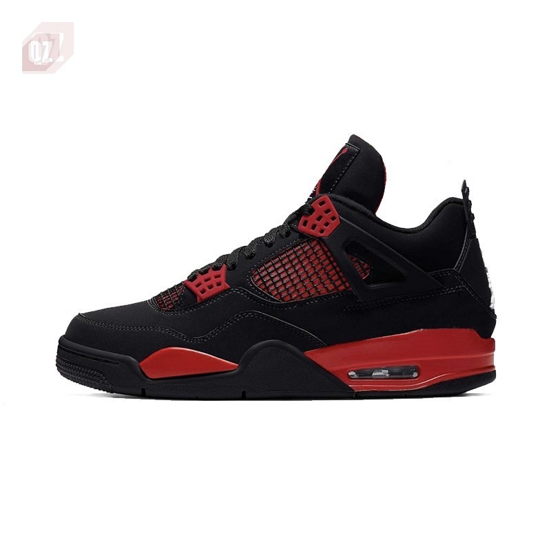 高品質運動鞋網球正品 Air Jordan 4 AJ4 Joe 4 黑紅 Thunderbolt 408452 Ct85