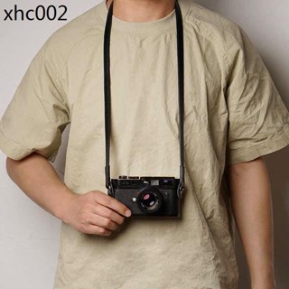 熱賣. Mrstone真皮細窄相機肩帶索尼康相機揹帶適用富士相機帶A7C掛繩子