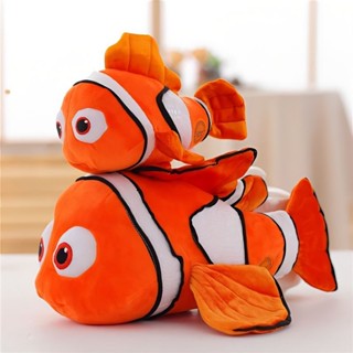 Finding Nemo 尼姆魚毛絨玩具海洋動物小丑魚公仔玩偶抱枕兒童節禮物兒童玩具毛絨玩具布娃娃動漫公仔布偶填充玩具二