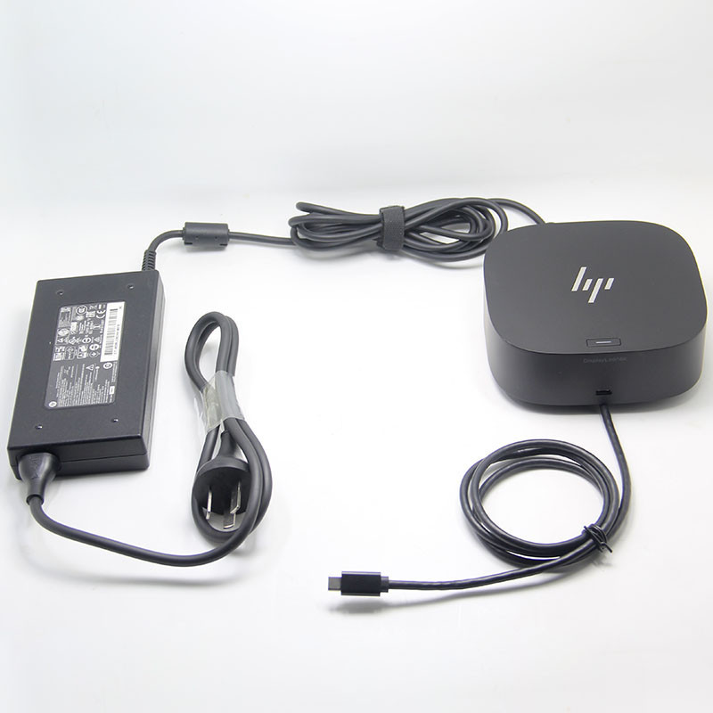 【關注立減】HP G5 G2擴展塢 HSN-IX02 PD100瓦供電 displaylink  網卡HDMI DP優質