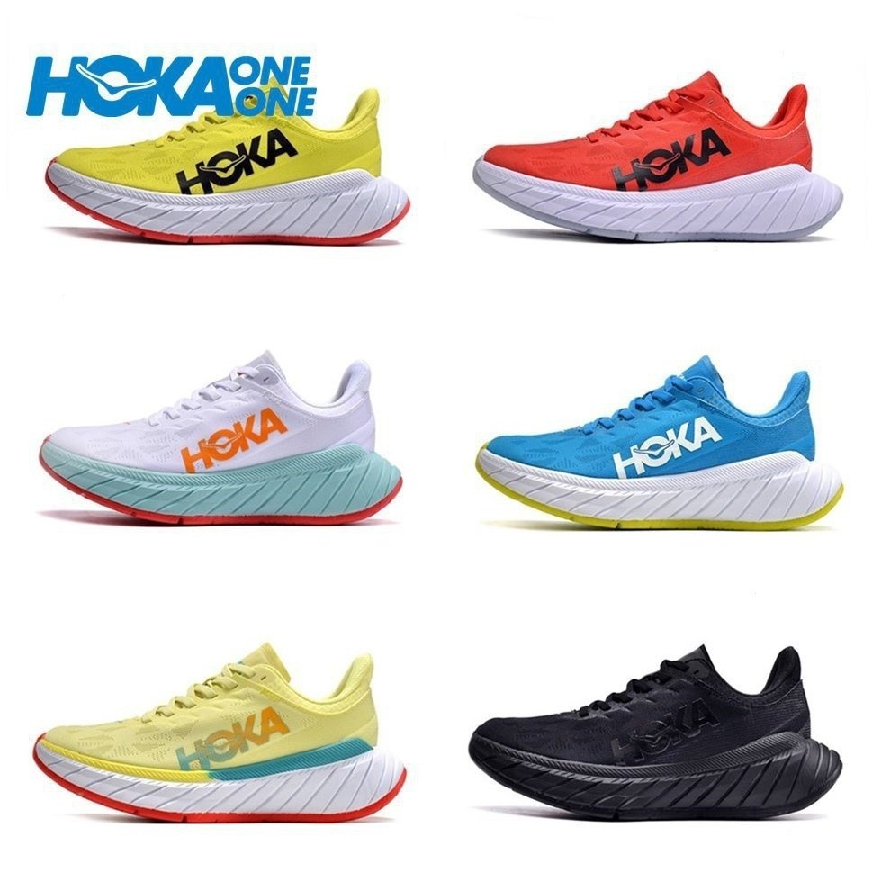 新款運動鞋陡峭價* Hoka One One Carbon X2 男女鞋 Hoka 簡約和 Generoushoka 有