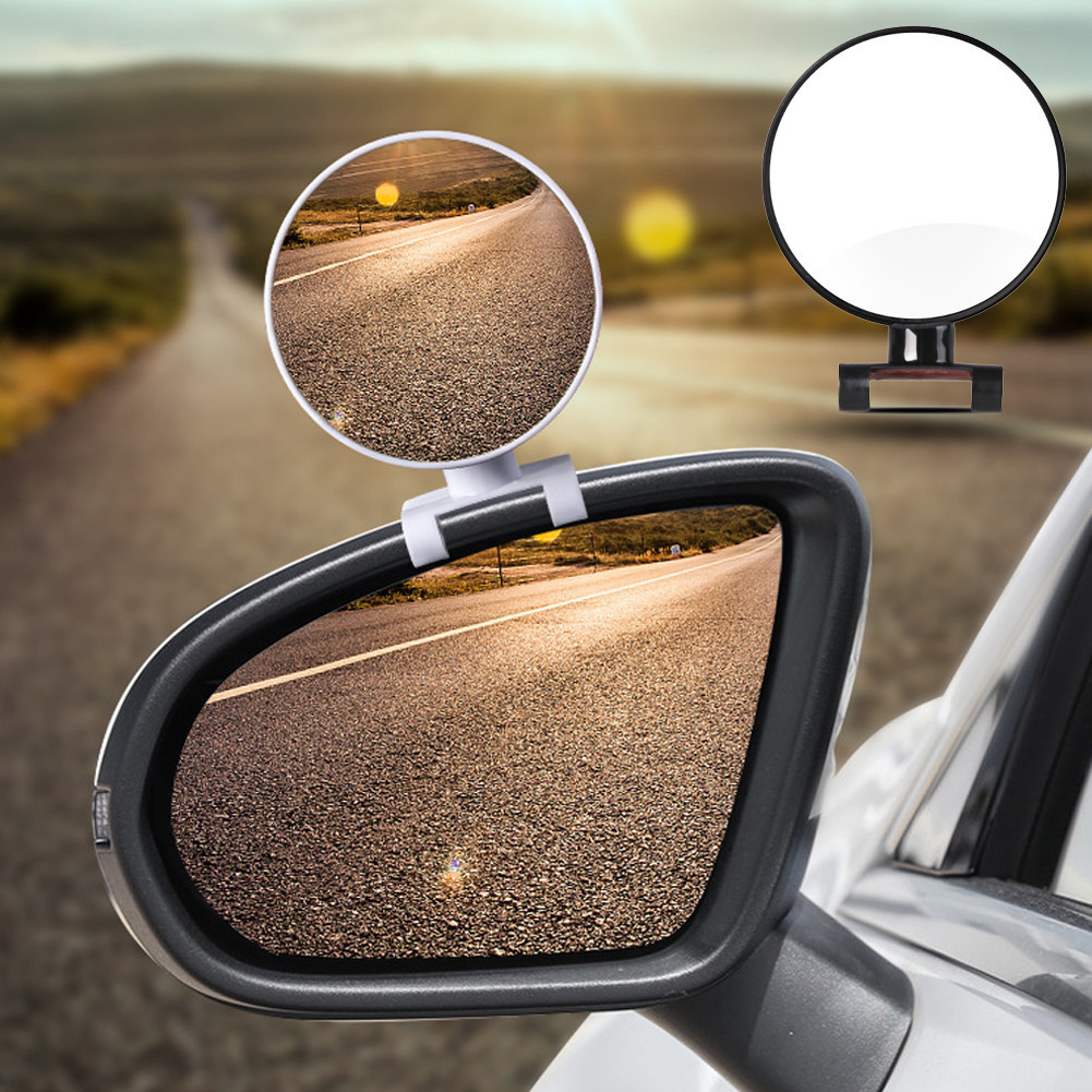 Hw汽車盲點鏡通用廣角後視鏡罩輔助後視圓形