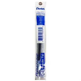 Pentel FLOATUNE 0.4按壓式輕滑鋼珠筆替芯/ 藍色 eslite誠品
