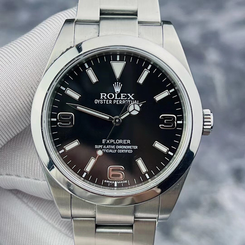 Rolex 勞力士探險家系列214270高性能Paraflex緩震精鋼男表自動機械