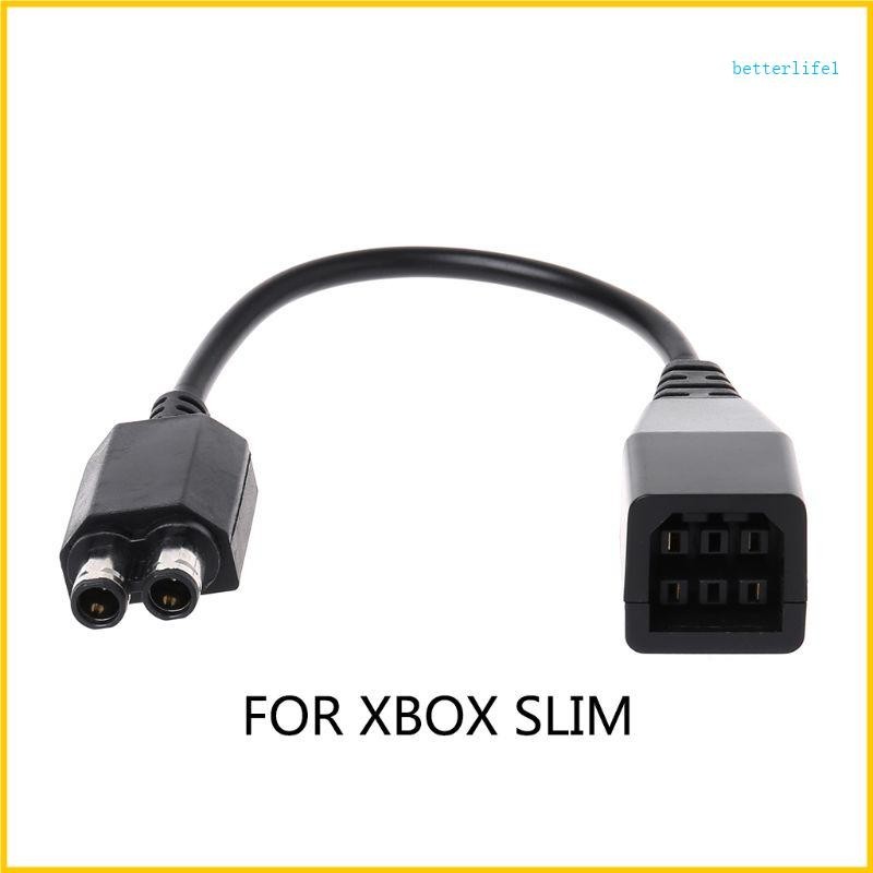 Btm 傳輸充電器電纜充電適配器線電源轉換器適用於 Xbox 360 扁平到超薄變壓器轉換器