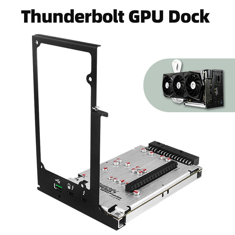 【當天出貨】TH3P4G3 Thunderbolt GPU Dock筆電外接顯擴展塢兼容USB4下單前不懂得可以客服哦