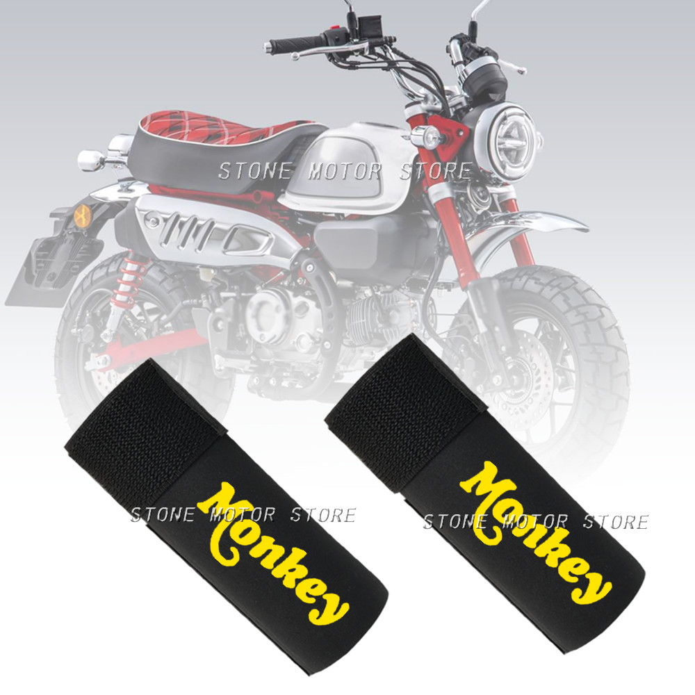 HONDA 適用於本田 Monkey ABS Monkey 125 摩托車前叉襪子前叉密封保護器前叉裝飾