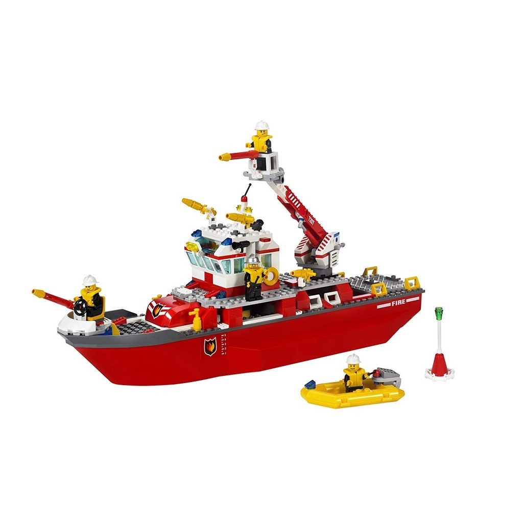 請先看內文 LEGO 樂高 7207 消防船 城市系列