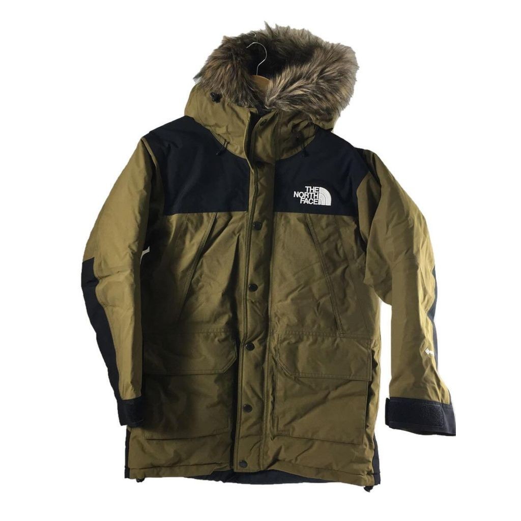 THE NORTH FACE 羽絨服 夾克外套Gore-Tex 卡其色 日本直送 二手