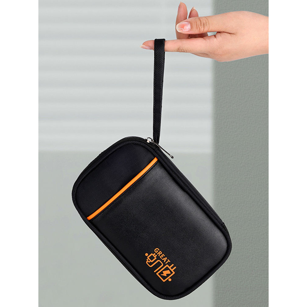 充電寶收納包袋數據線耳機手機移動電源保護套適用小米羅馬仕品勝