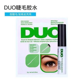 DUO假睫毛膠水速乾透明刷頭持久溫和無刺激易卸7g雙眼皮專用防水kjsssy.vn