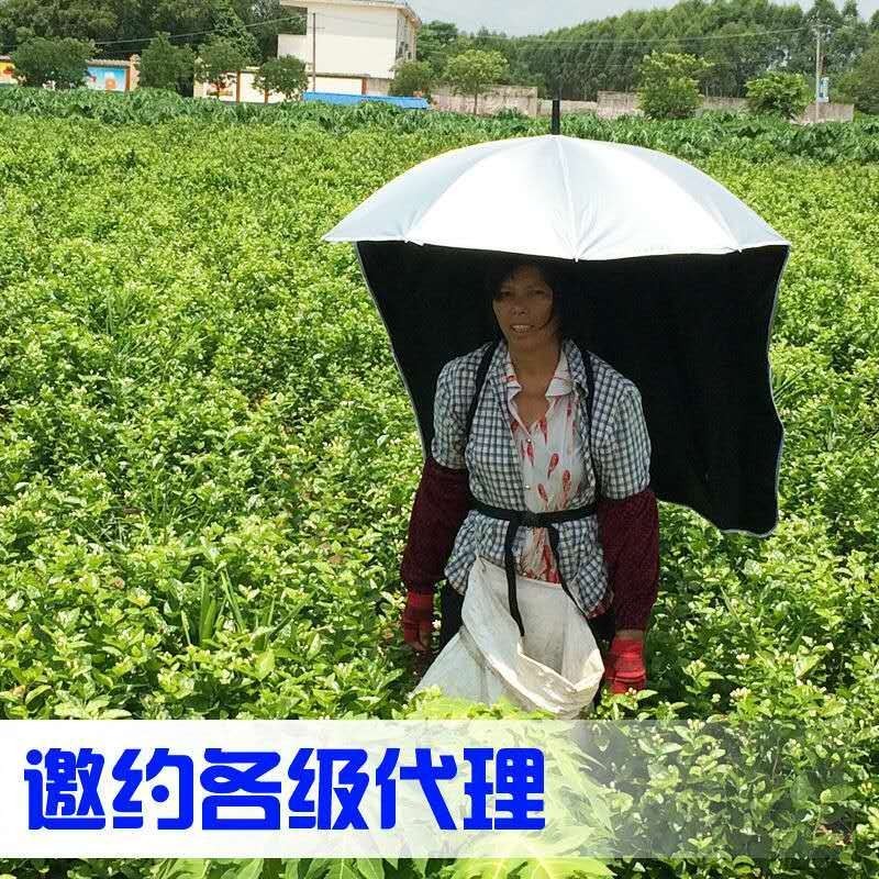 雨傘太陽傘防晒傘可背式遮陽傘擺攤戶外釣魚傘釣傘採茶傘背傘神器