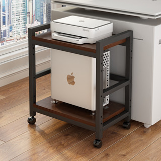 熱銷免運 落地多層可移動打印機置物架辦公室家用電腦主機機箱收納放置架子