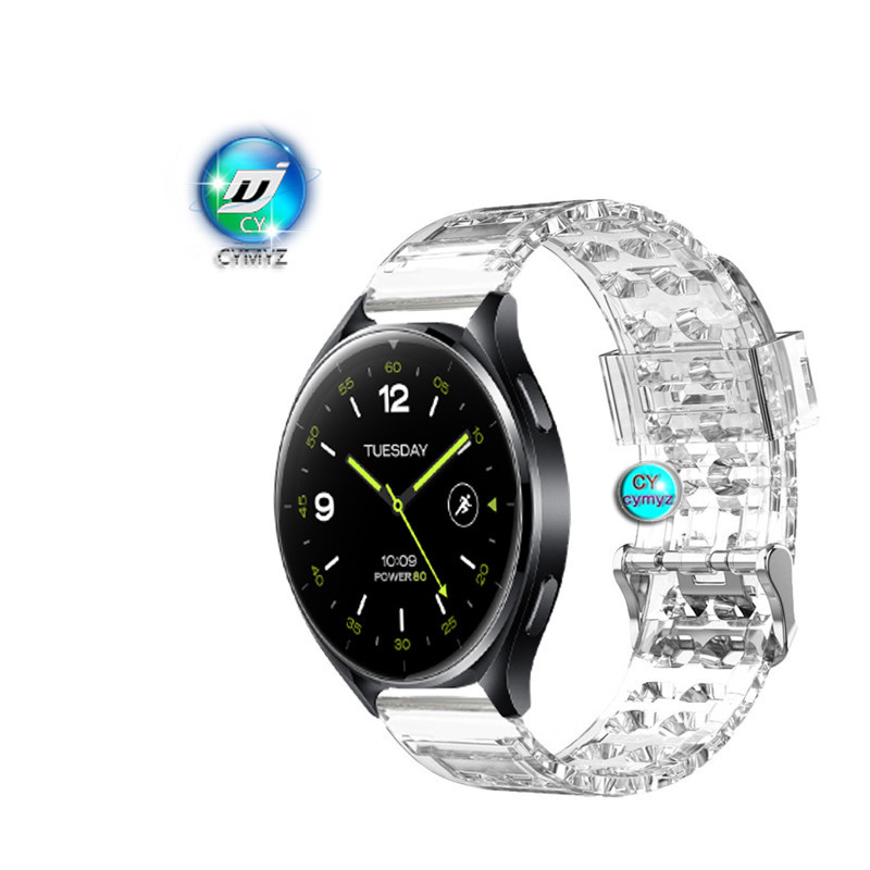 XIAOMI 小米 watch 2 錶帶 小米手錶 watch 2 透明錶帶 智能手錶錶帶 錶帶 運動腕帶