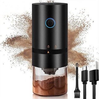 豪華緊湊型自動迷你便攜式咖啡研磨機方便可充電