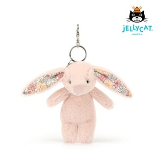 Jellycat吊飾/鑰匙圈/ 經典馬卡龍粉碎花兔 eslite誠品