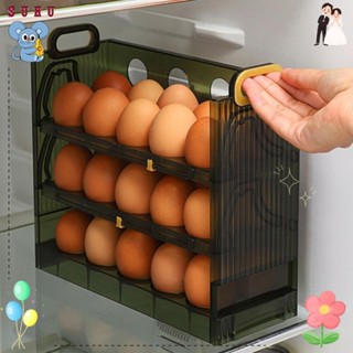 SUHU雞蛋托盤30/20網格儲物架廚房儲物保鮮盒蛋盒
