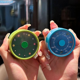 PERRY機械視覺計時器,帶磁吸60分鐘倒數計時器,時間管理視覺化自律廚房烹飪定時器學生學習