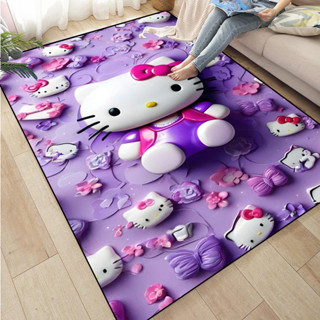 三麗鷗hello Kitty貓卡通動漫沙發地毯兒童地毯房間臥室地墊q96
