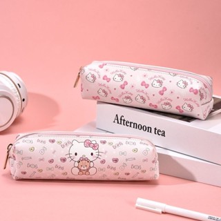 【特價】可愛卡通凱蒂貓筆袋化妝袋鉛筆盒學生男女文具袋大容量筆盒收納盒 學生周邊 交換禮物