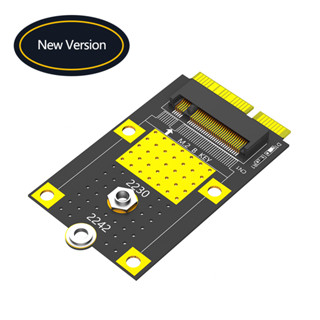 Jmt MSATA 轉 M.2 Key B 適配器卡,適用於 NGFF M2 2230/2242 SSD B Key S