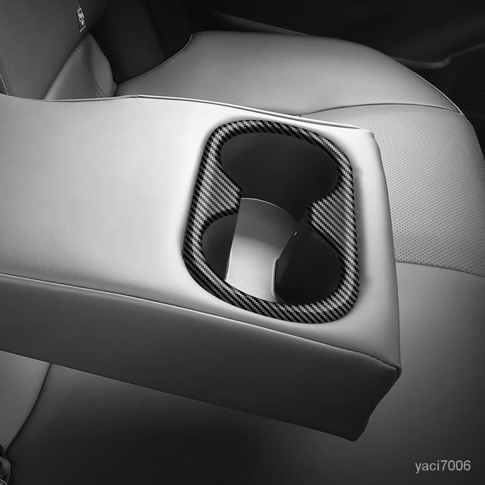 ✨24小時出貨✨適用豐田PRIUS 60系後排座椅水杯框內飾改裝普銳斯後坐水杯框