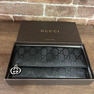 GUCCI 古馳 錢包 長夾 Interlocking系列 Imprime系列 日本直送 二手