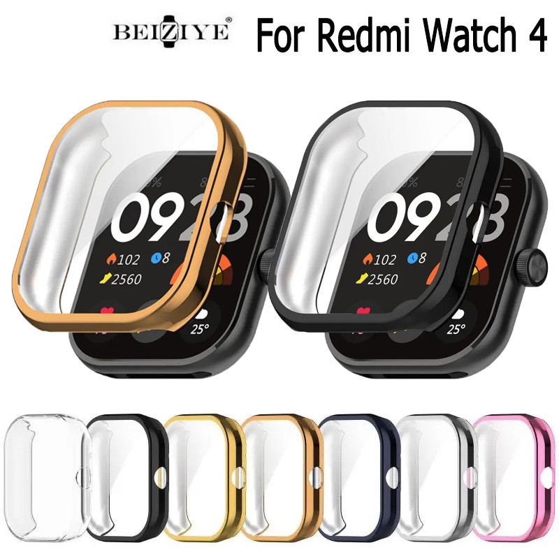 Redmi Watch4 框架高品質 TPU 超薄智能手錶保護智能手錶 红米手錶 4 配件保護套