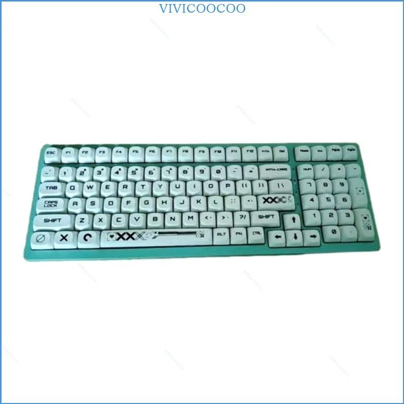 Vivi 機械鍵盤鍵帽定制 MAProfile 121Keys Dye Subbed 鍵帽 CSgo 打印鍵,適用於 G