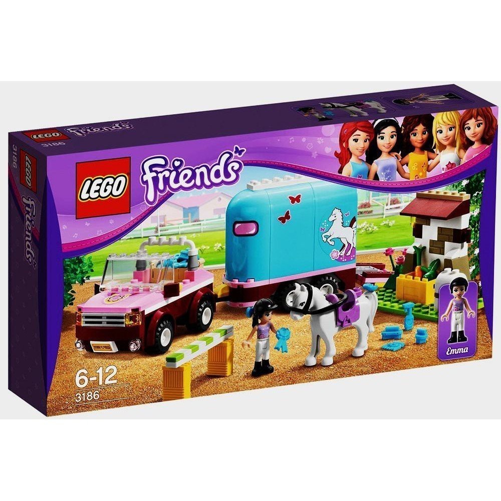 請先看內文 LEGO 樂高 3186 艾瑪的馬拖車 好朋友系列