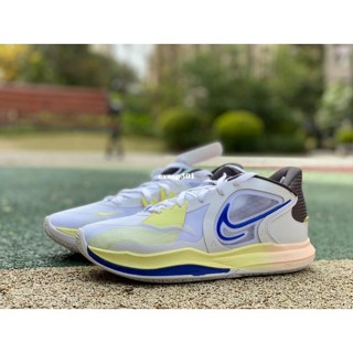 特價 Nike Kyrie 5 Low 歐文 白藍黃 實戰 籃球鞋 男款DJ6014-100