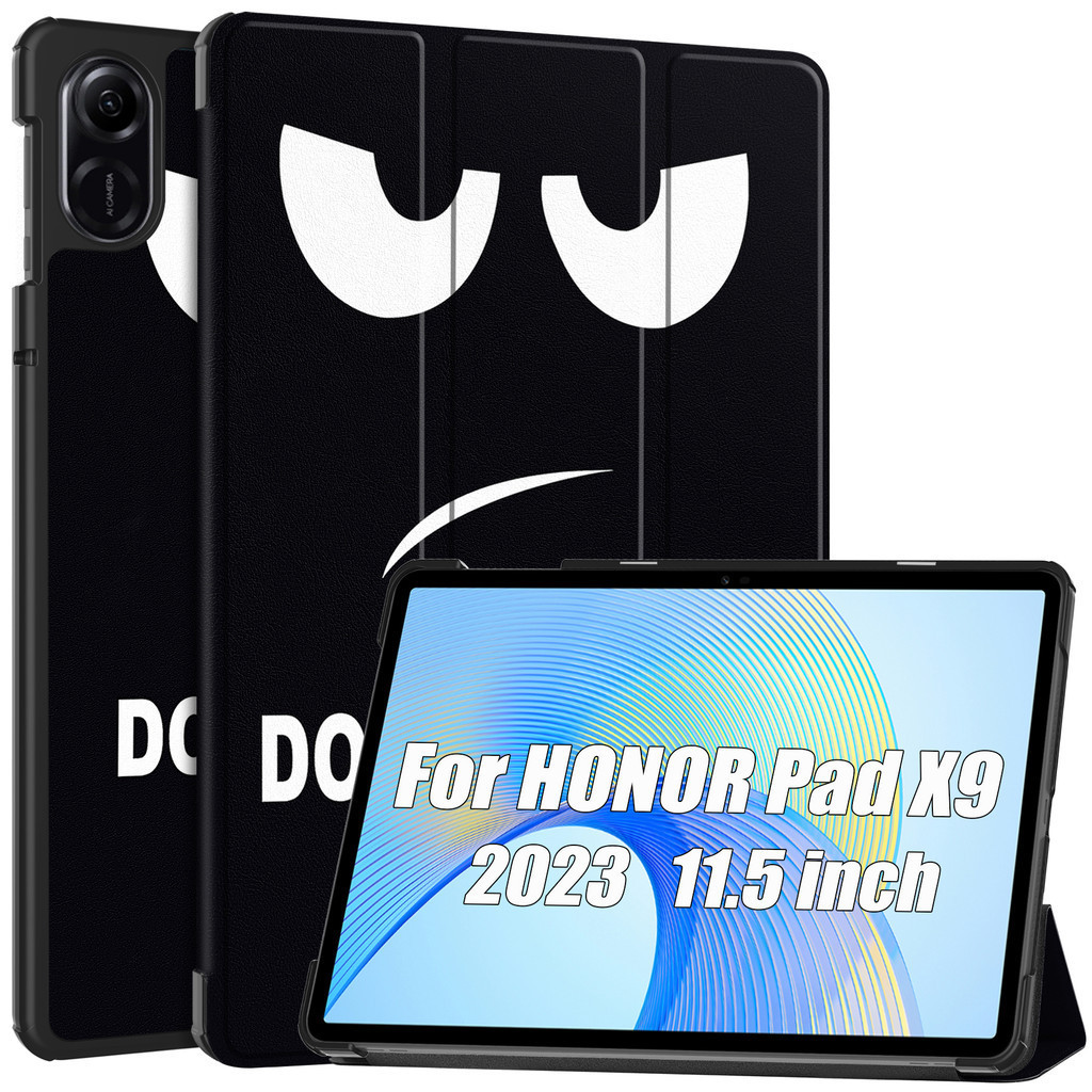 適用於 Honor Pad X9 2023 的翻蓋保護套兼容 Honor Pad X9 11.5 英寸平板電腦輕薄 PU