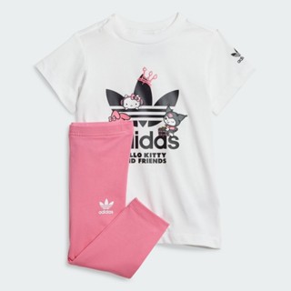 adidas HELLO KITTY 運動套裝 短袖/長褲 嬰幼童裝 - Originals IT7917 官方直營