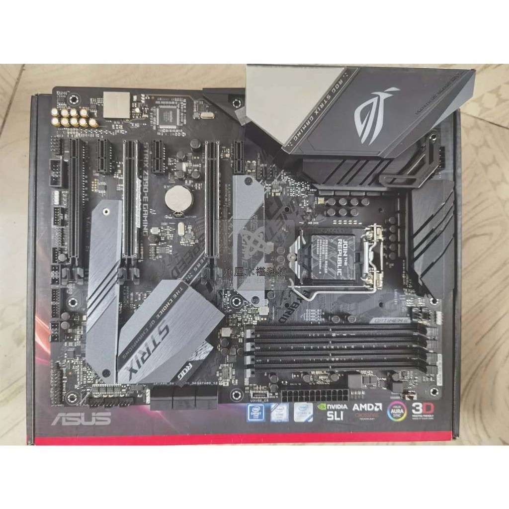 【24H出貨】庫存盒裝臺式機主板Asus/華碩ROG STRIX Z390-E GAMING支持1151針