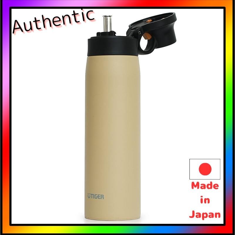 【日本直郵】TIGER Water Bottle 500ml Stainless Steel Straw Mug Bot