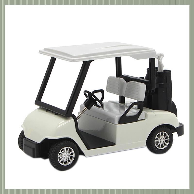 (W D Y Q)玩具高爾夫球車高爾夫合金迷你模型高爾夫球車超級迴力功能高爾夫球車玩具新奇聖誕禮物