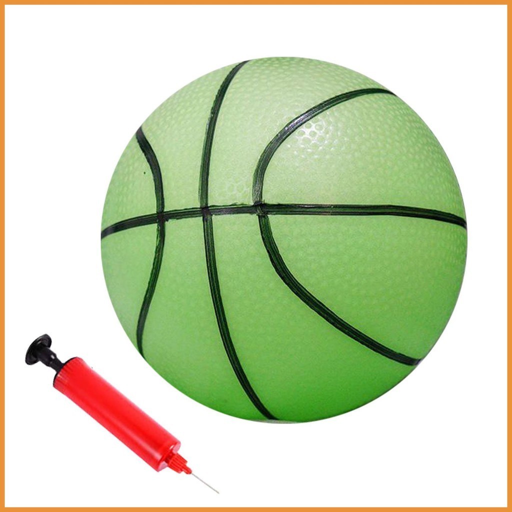 Glow In The Dark 籃球夜光發光籃球強握在黑暗中發光籃球彈力球適用於 prowtw prowtw