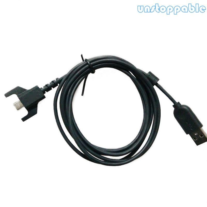Un* 耐用 PVC USB 充電線 1 件鼠標電纜線兼容 G900 G903 G703 G Pro 無線遊戲鼠標 Ca