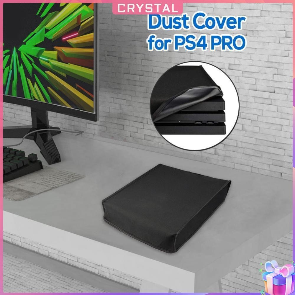 水晶 [高品質] 5 適用於 PS4 Pro 遊戲機防塵罩保護主機存儲防塵套 S