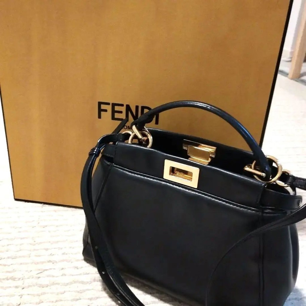 FENDI 芬迪 肩背包 Peekaboo Lei 迷你 日本直送 二手