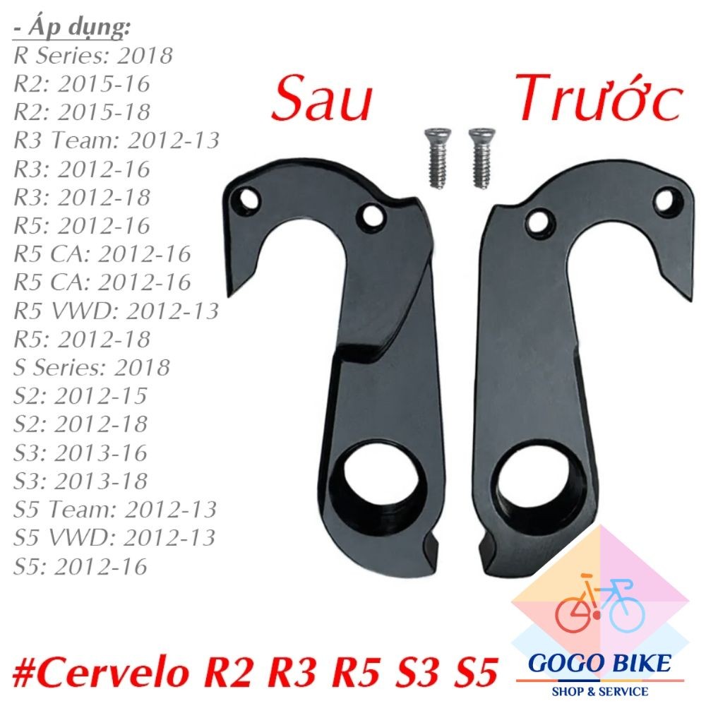 [GoGo Bike] CERVELO R2 R3 R5 S2 S3 S5 自行車車架的起動機掛鉤