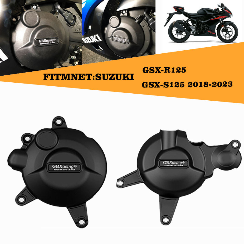 SUZUKI 摩托車配件發動機罩保護罩 GB Racing 適用於鈴木 GSX-R125 和 GSX-S125 L8-M