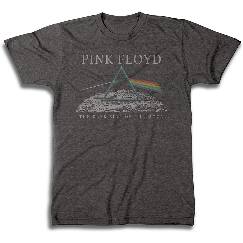 Pink Floyd Rock Dark Side Of The Moon 復古純棉運動健身加大碼男士 T 恤