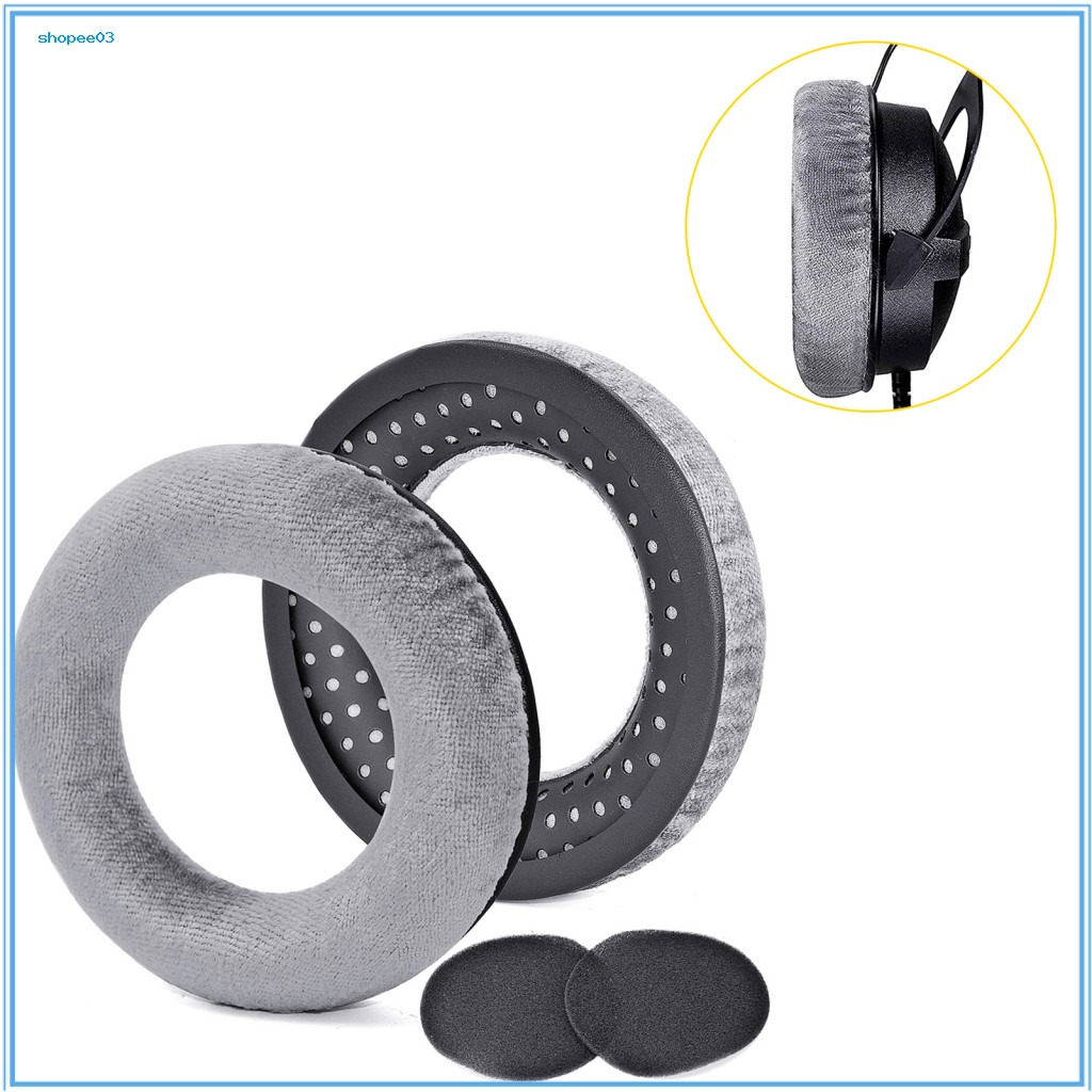 [Ky] 1 對耳機墊可更換防塵軟遊戲耳機套適用於 Beyerdynamic DT99/DT880/DT770 PRO