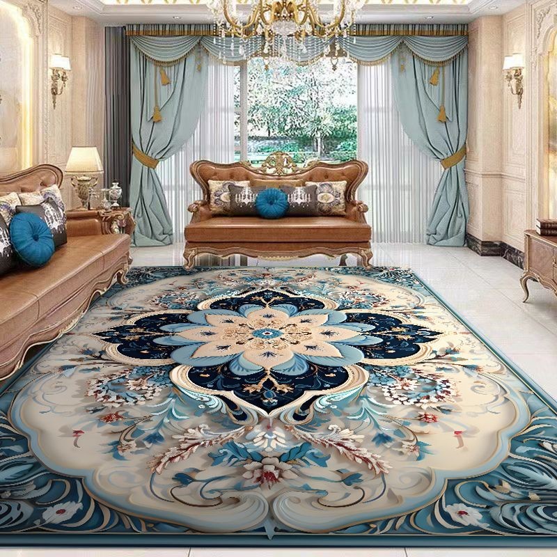 200×300CM土耳其波斯地毯臥室客廳現代美式滿鋪地毯耐髒地墊茶几毯房間