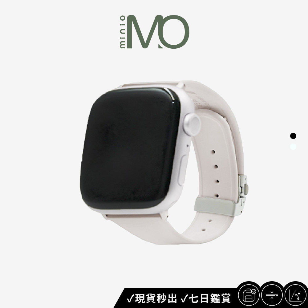 【minio】Apple Watch New 2.0官方認證客製晶片防水矽膠悠遊卡錶帶