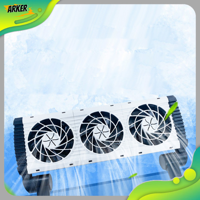 Areker 水族箱冷卻器魚缸冷卻風扇系統,速度可調廣角支架水族箱冷卻器 1 2 3