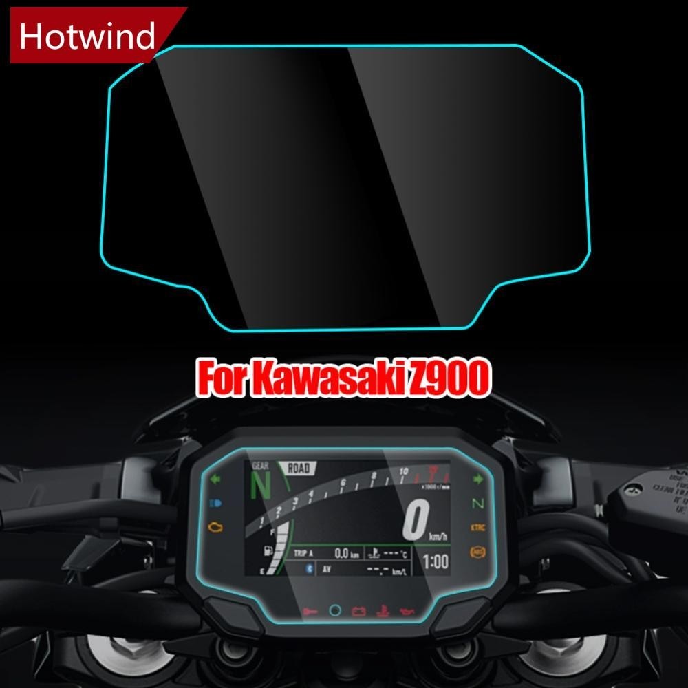 KAWASAKI Hotwind 摩托車 TPU 儀表板防刮膜屏幕保護膜適用於川崎 Z900 Z650 Ninja 65