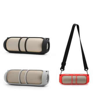 Beats Pill 2024 無線揚聲器防塵矽膠套,帶肩帶的保護支架