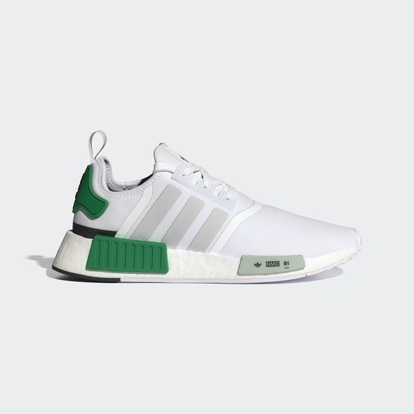 Adidas NMD_R1 IF3496 男 休閒鞋 運動 經典 三葉草 襪套式 針織 避震 穿搭 白 綠